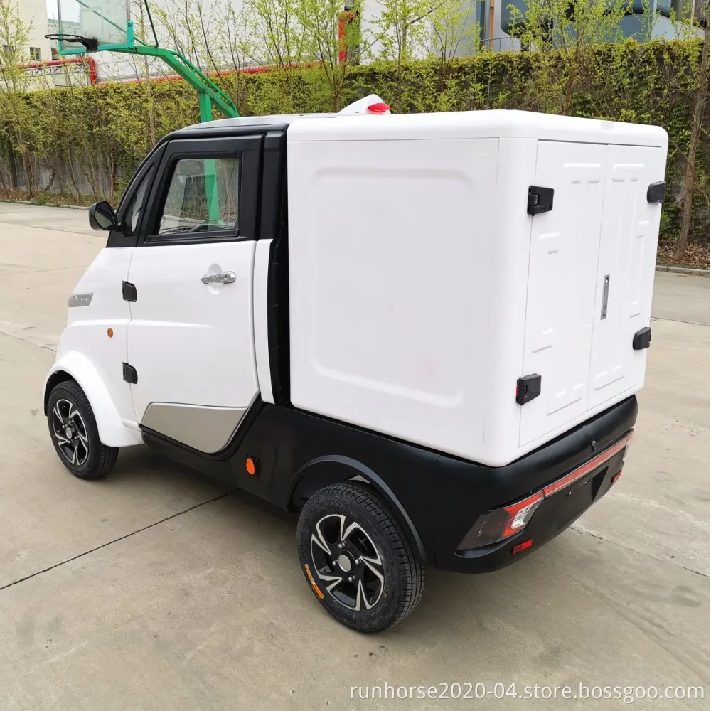 Small L6e Approval Mobility Electric Transport Van for Food Delivery